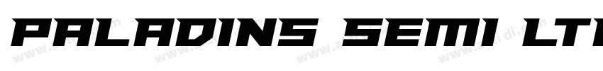 Paladins Semi ltalic字体转换